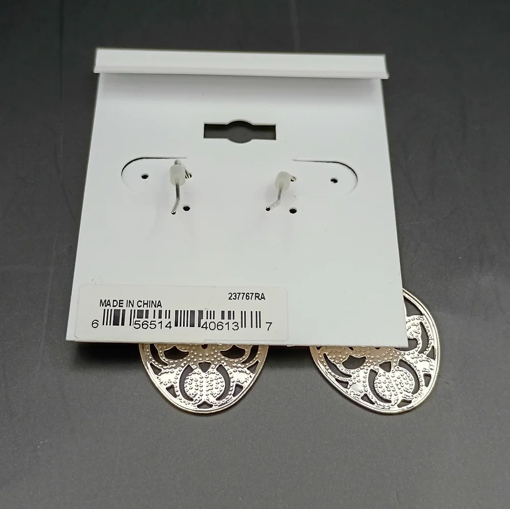 Silver Dangle Earrings For Women - Picture 2 of 2